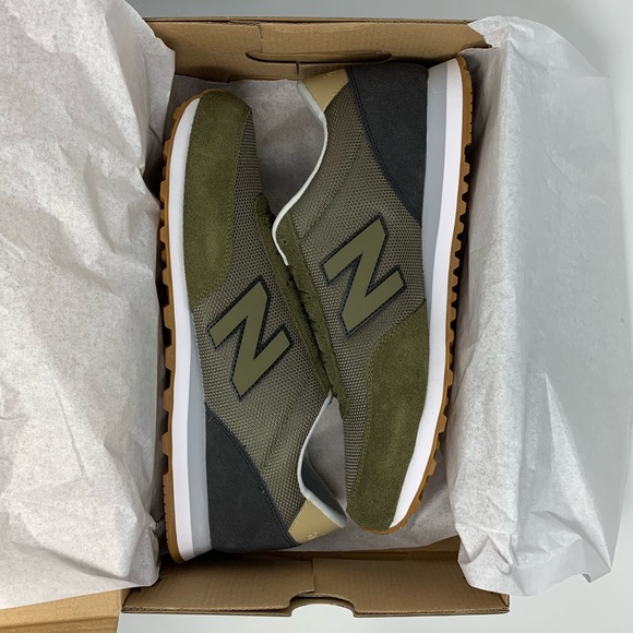 HP ⭐️ 🆕 New Balance 501 Men’s Running - Olive - Picture 3 of 7
